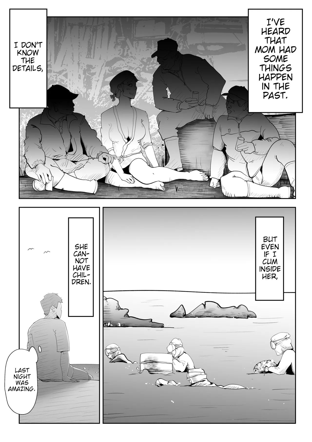 [kazum]Umi Awabi ~Hama Onna no Yabojo~ | Abalone ~Night at a Fisherwoman's House~[English] Page 40