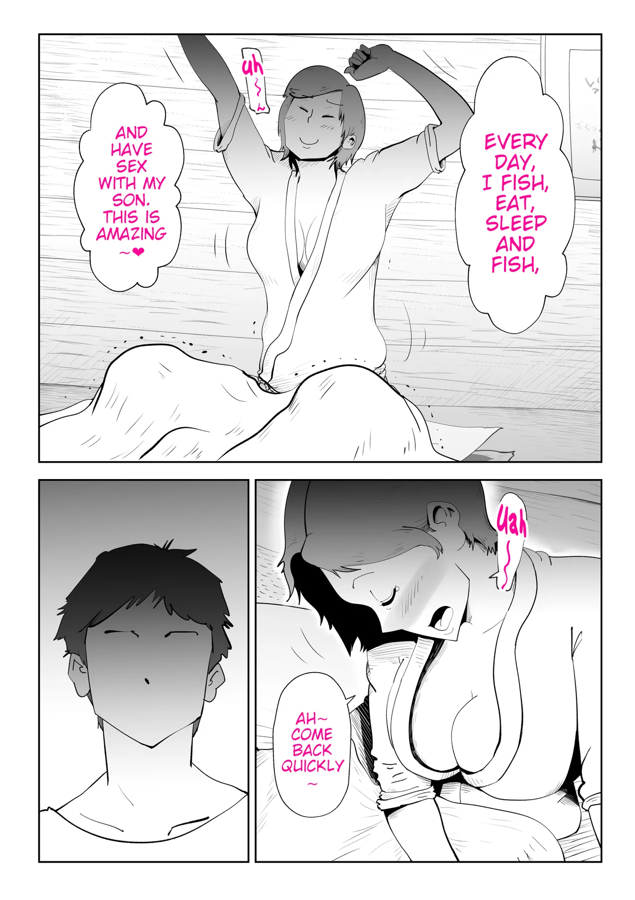 [kazum]Umi Awabi ~Hama Onna no Yabojo~ | Abalone ~Night at a Fisherwoman's House~[English] Page 43
