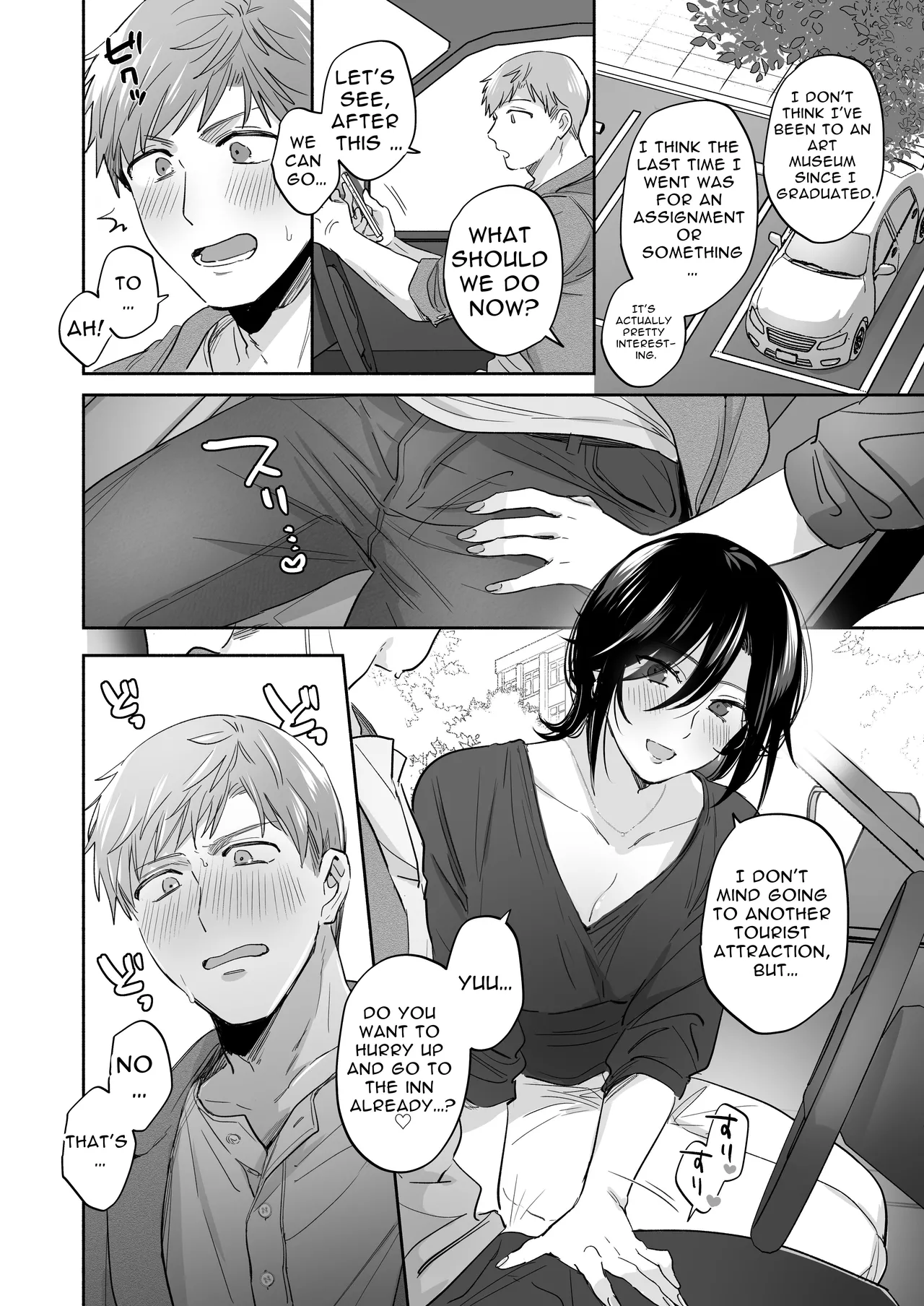 [Secret Alpaca Farm (Meeo)]If I Have a Chance, I Want to Warp My Boyfriend's Fetishes! ~Lovey-dovey Trip to the Hotsprings~[English] [Digital] Page 40