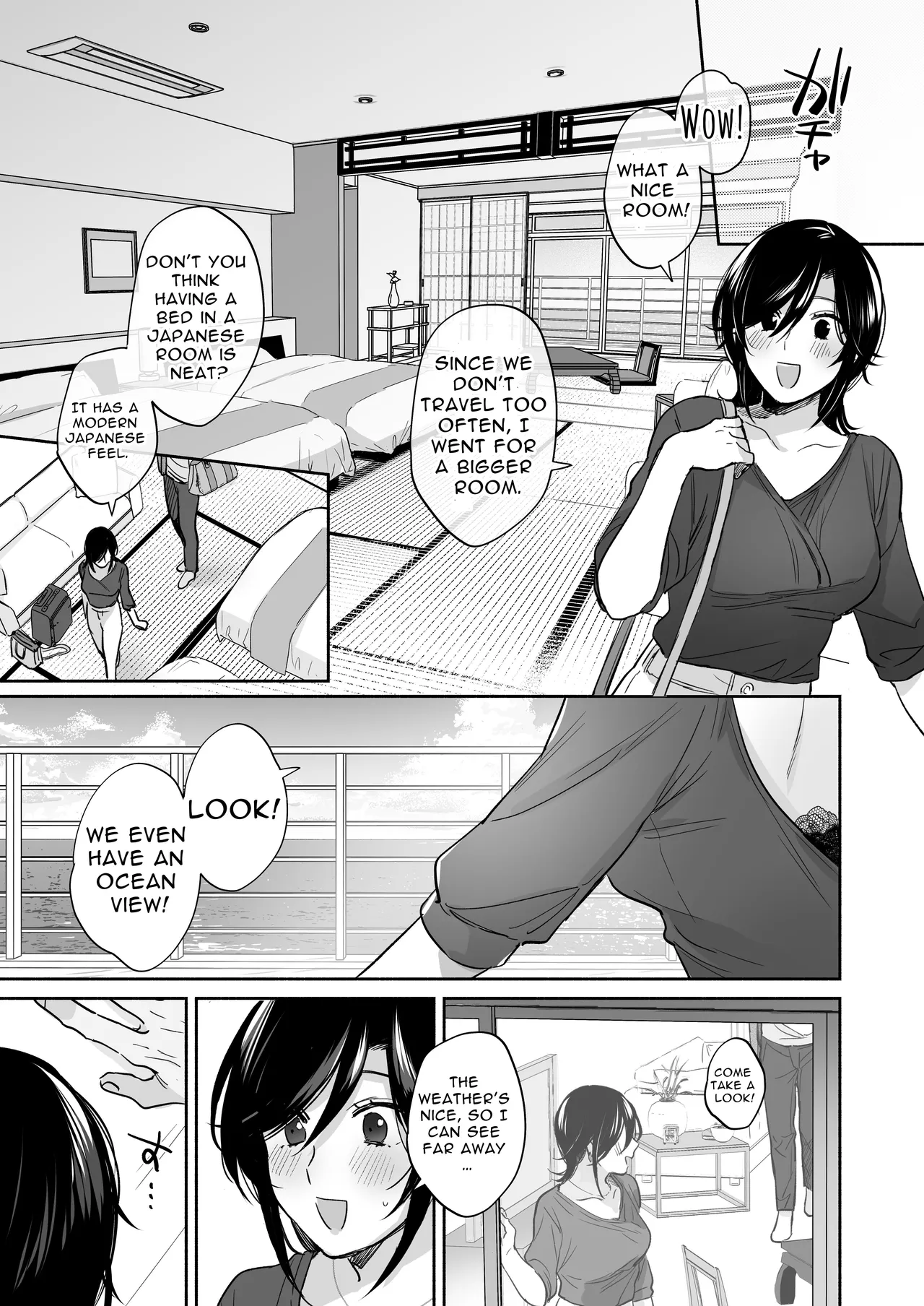 [Secret Alpaca Farm (Meeo)]If I Have a Chance, I Want to Warp My Boyfriend's Fetishes! ~Lovey-dovey Trip to the Hotsprings~[English] [Digital] Page 45