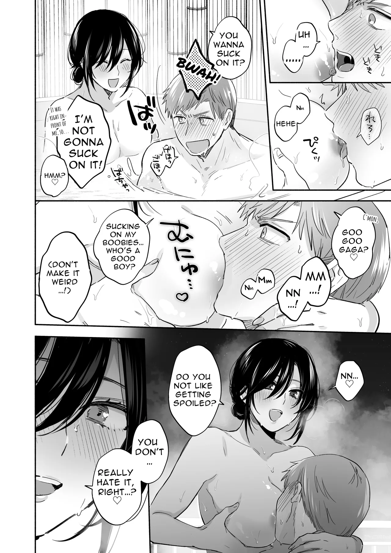 [Secret Alpaca Farm (Meeo)]If I Have a Chance, I Want to Warp My Boyfriend's Fetishes! ~Lovey-dovey Trip to the Hotsprings~[English] [Digital] Page 62