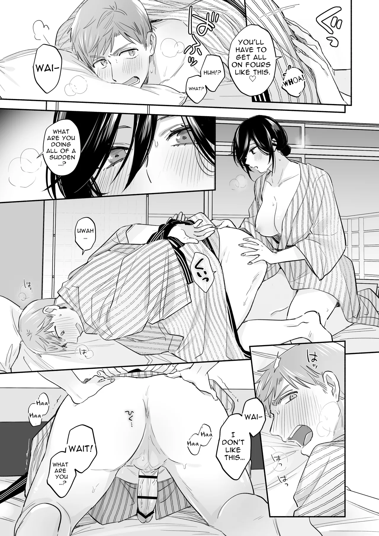 [Secret Alpaca Farm (Meeo)]If I Have a Chance, I Want to Warp My Boyfriend's Fetishes! ~Lovey-dovey Trip to the Hotsprings~[English] [Digital] Page 67