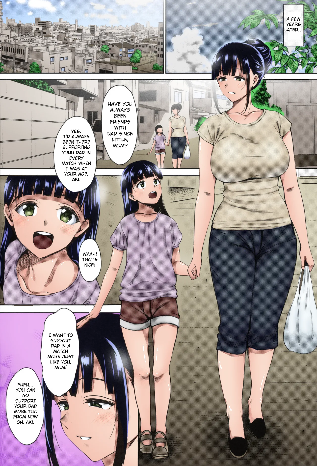 (C96) [mon-petit (Mon-petit)]Natsu ga Owaru made Natsu no Owari Kanketsuhen[English] [Colorized]] Page 41