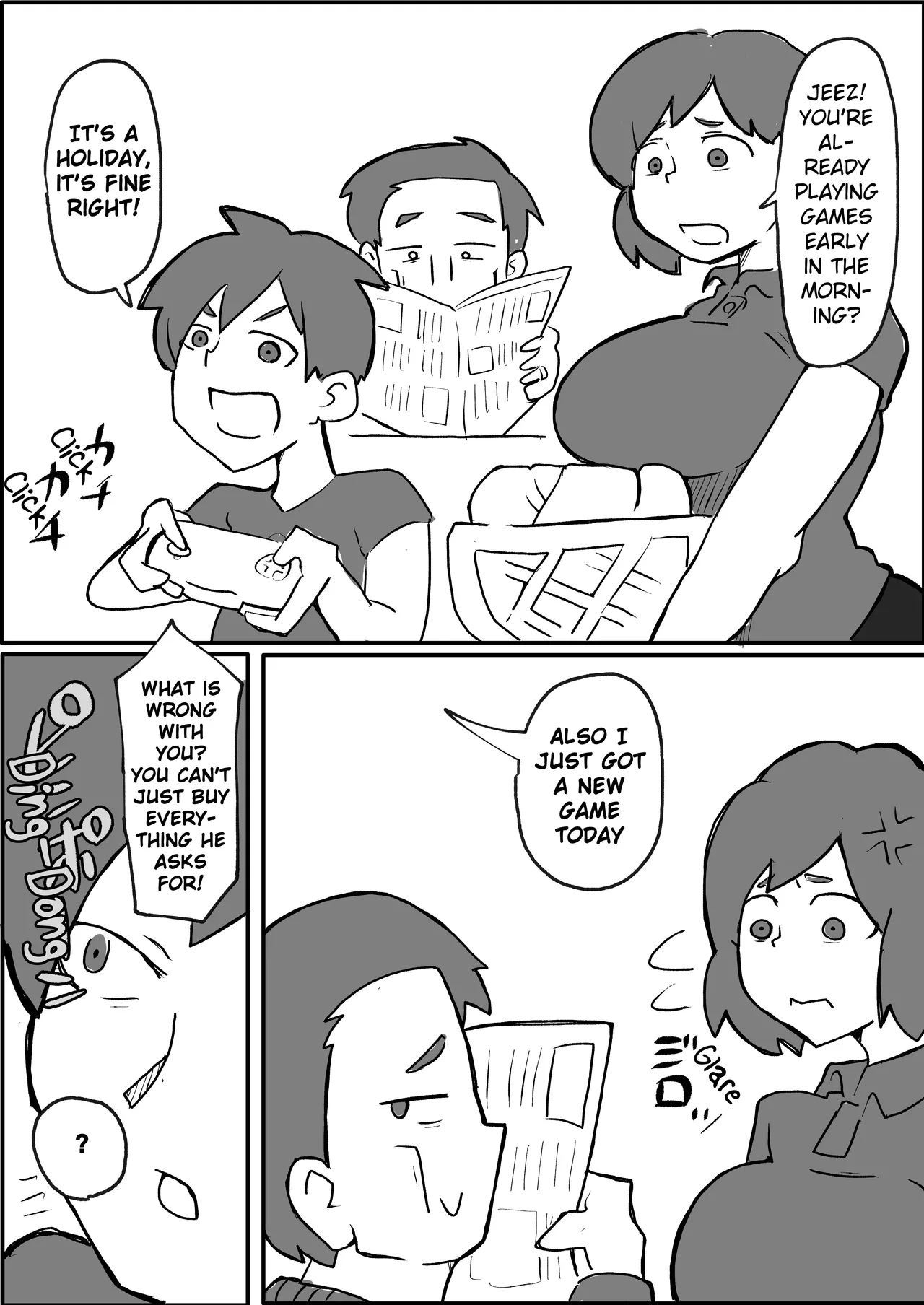 [Otto]The story of a mother who was mugged in front of her family on the weekend[English] Page 1