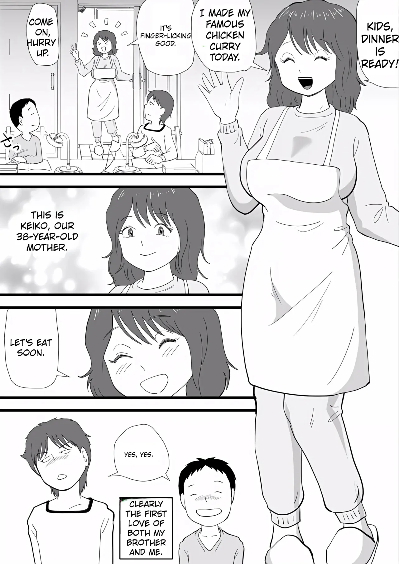 [Momoziri Hustle Dou]My Brother Stole My Mother Page 4