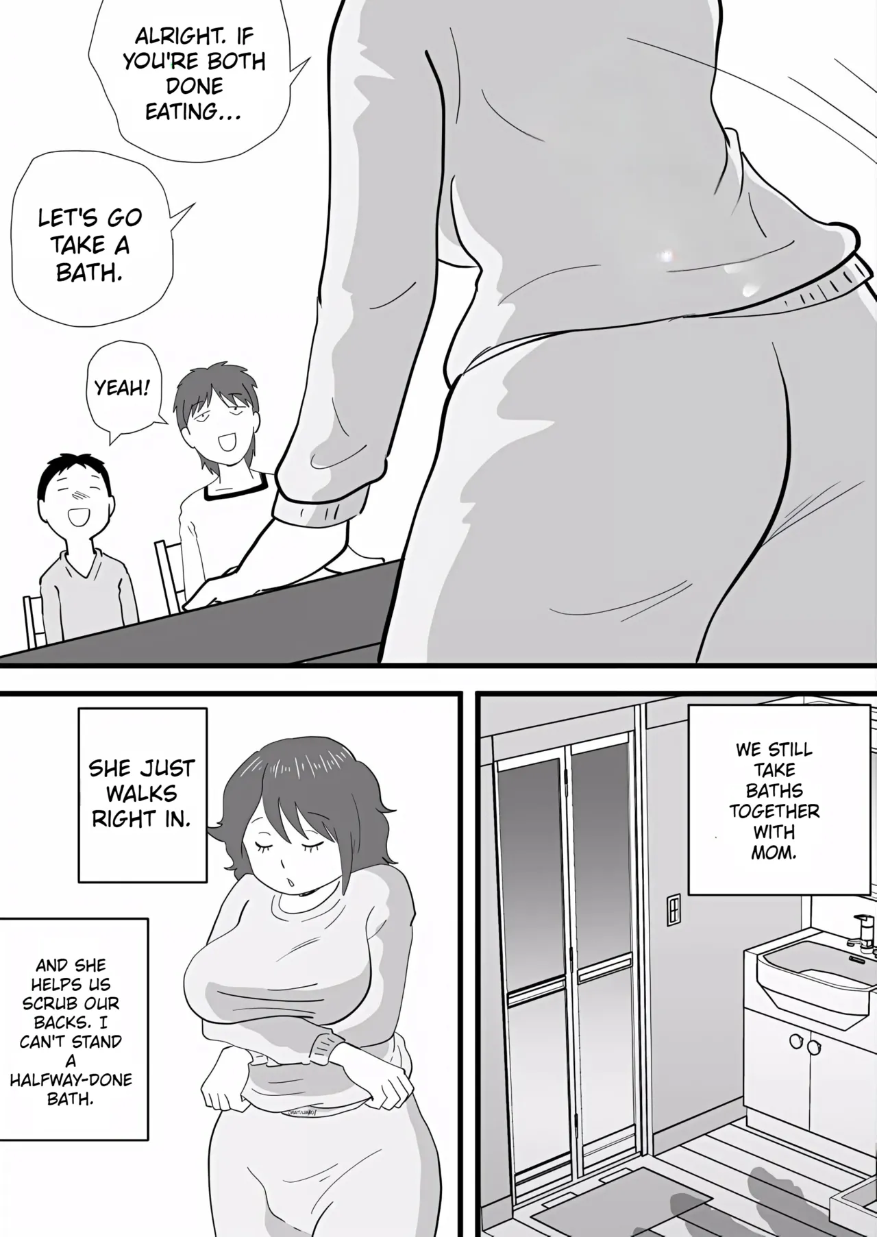 [Momoziri Hustle Dou]My Brother Stole My Mother Page 8