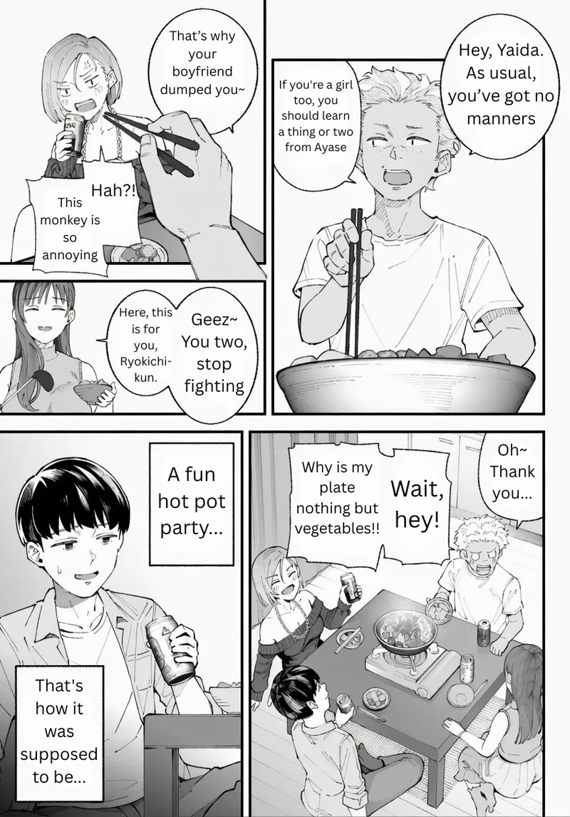 [Hameyama Cola]Boku to Aitsu to Ano Ko to Kanojo. - Me, Him, the Girl and Her[English] Page 13