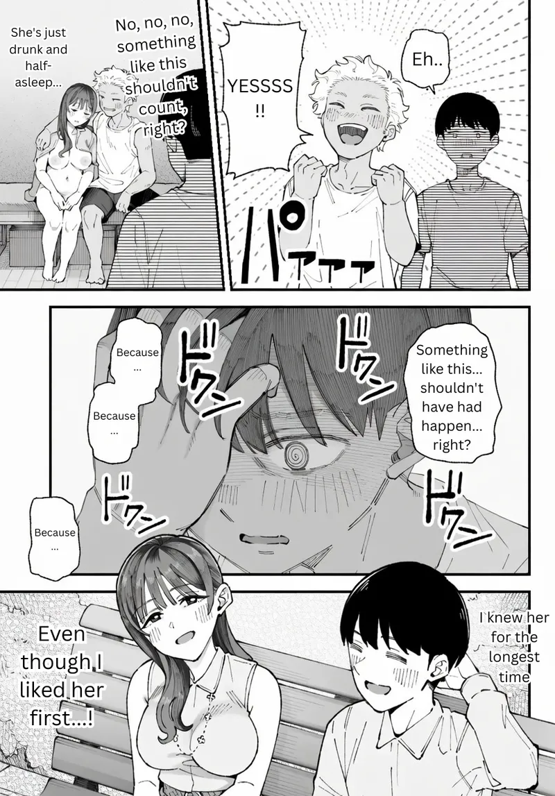 [Hameyama Cola]Boku to Aitsu to Ano Ko to Kanojo. - Me, Him, the Girl and Her[English] Page 39