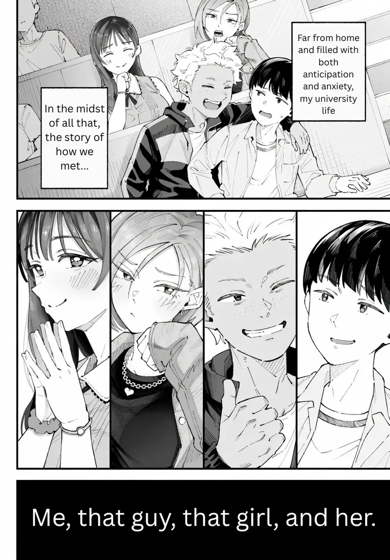 [Hameyama Cola]Boku to Aitsu to Ano Ko to Kanojo. - Me, Him, the Girl and Her[English] Page 8