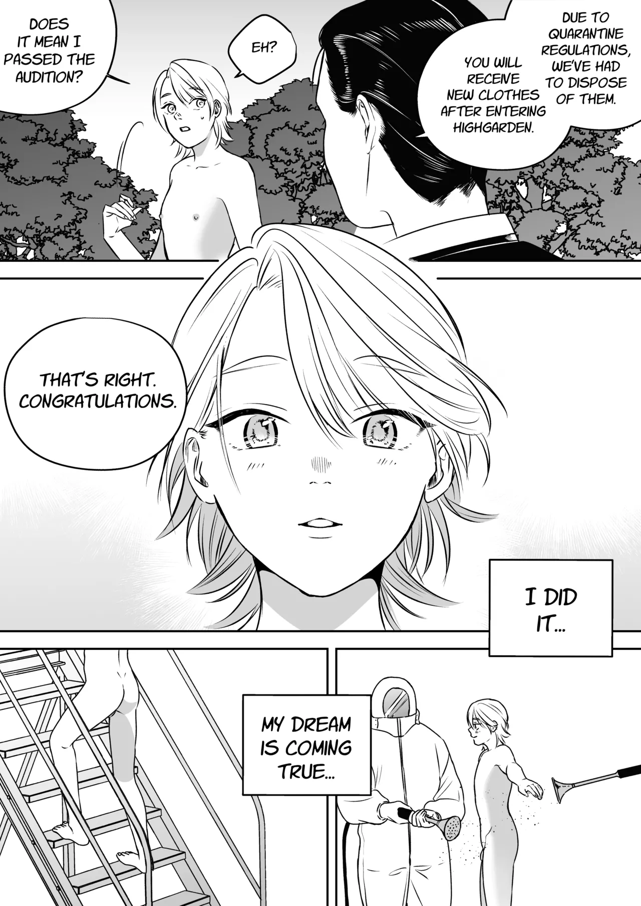 [Mr. Hokke (SEI)]High-garden Lowlife[English, Japanese, Korean, Chinese, French] Page 19