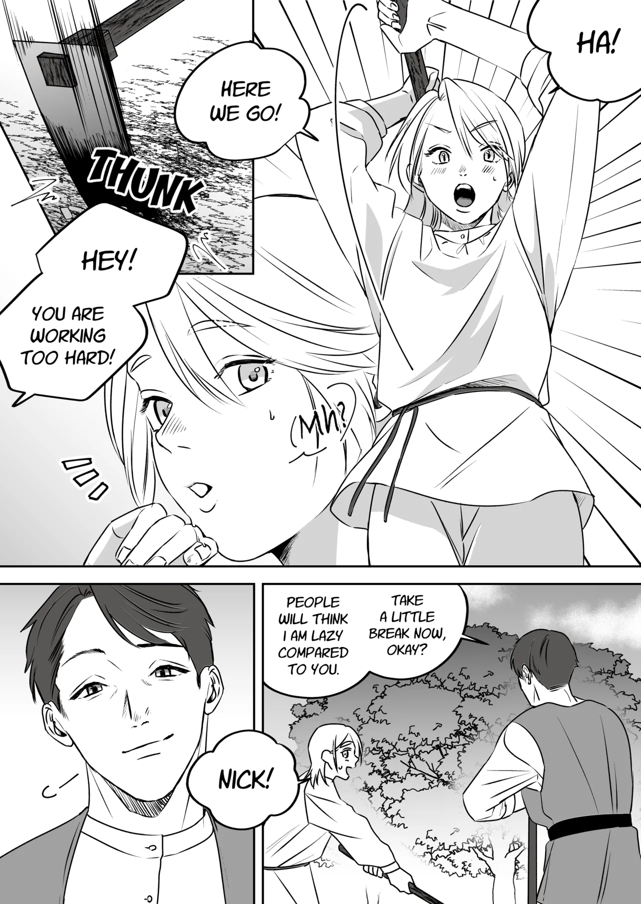 [Mr. Hokke (SEI)]High-garden Lowlife[English, Japanese, Korean, Chinese, French] Page 3