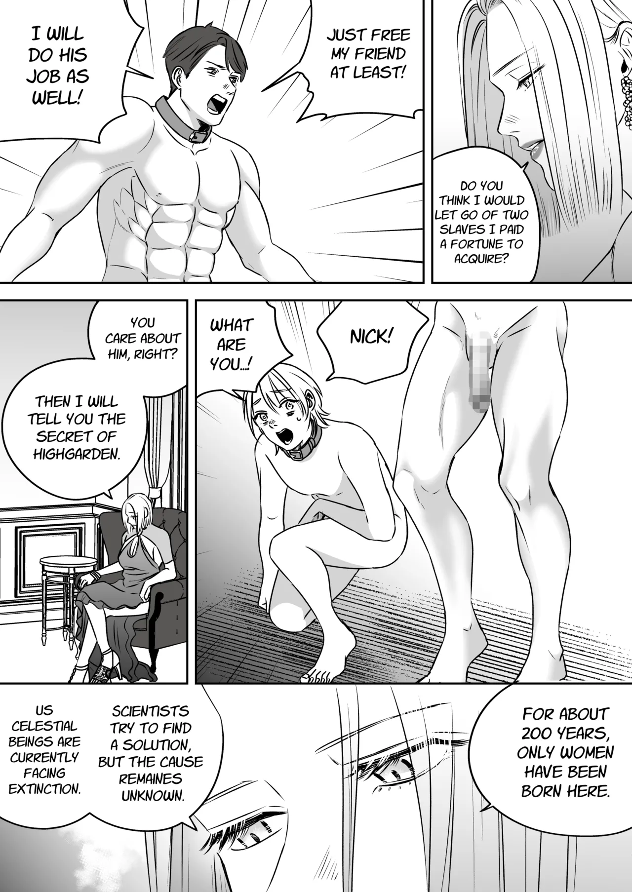 [Mr. Hokke (SEI)]High-garden Lowlife[English, Japanese, Korean, Chinese, French] Page 32