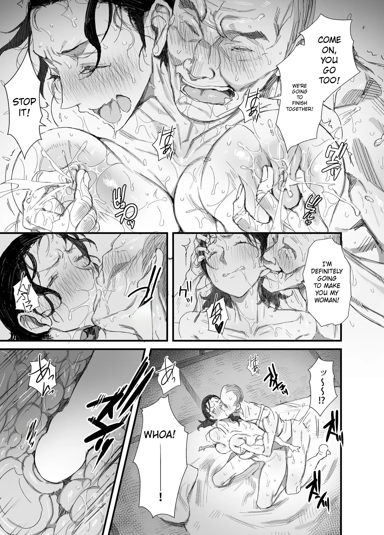 [Dynamic Mom (Onodera)]Inaka ni Sumu Dosukebe Gifu to Kosodate Yome | A Perverted Father-in-Law Living in the Countryside and His Daughter-in-Law Raising Children[English] [Digital] Page 34