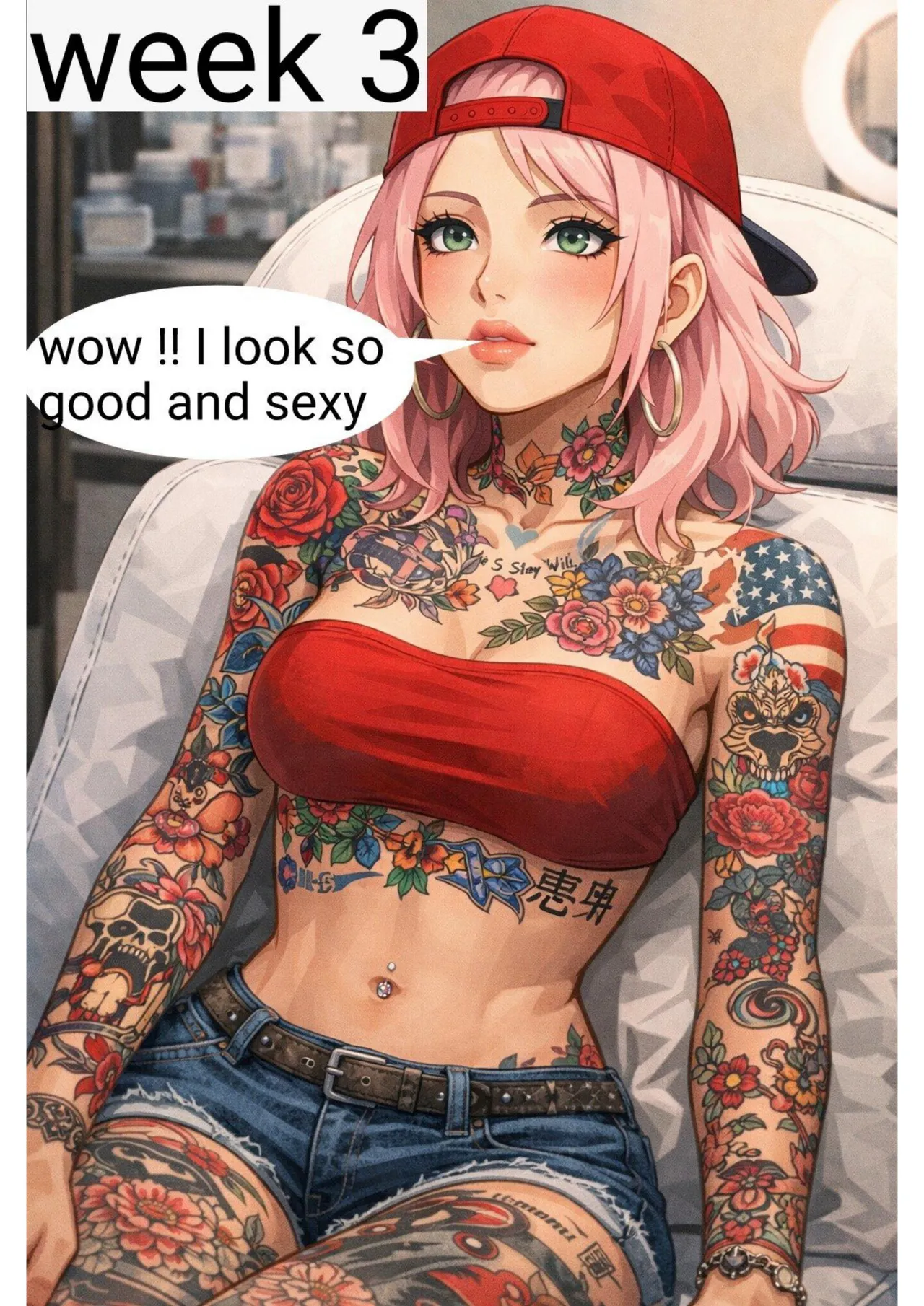 [Hottielid]Sakura to SLAVE a corruption journey(complete) [AI Generated] Page 38
