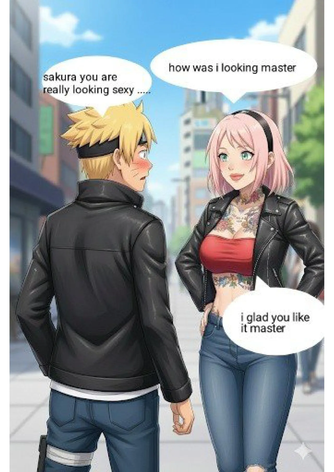 [Hottielid]Sakura to SLAVE a corruption journey(complete) [AI Generated] Page 44