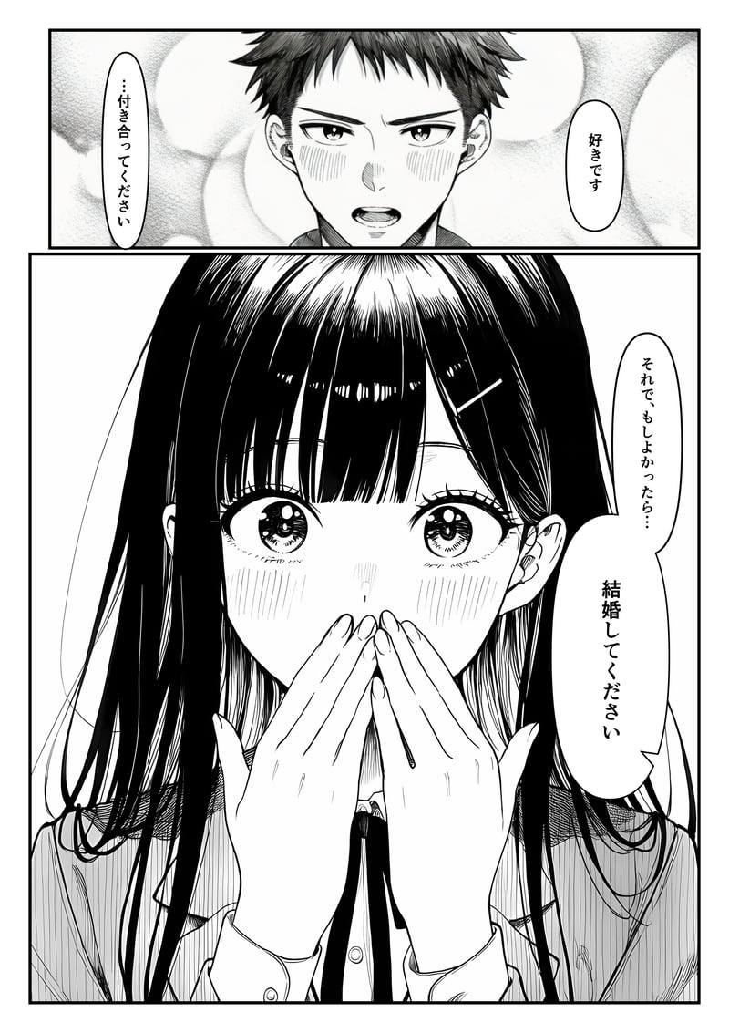 [Yoakubi Shoutai]Densha de Nandomo Kata ni Motarekakatte Kuru Onnanoko to, Kozukuri Sex Shite Shimatta[AI Generated] Page 74