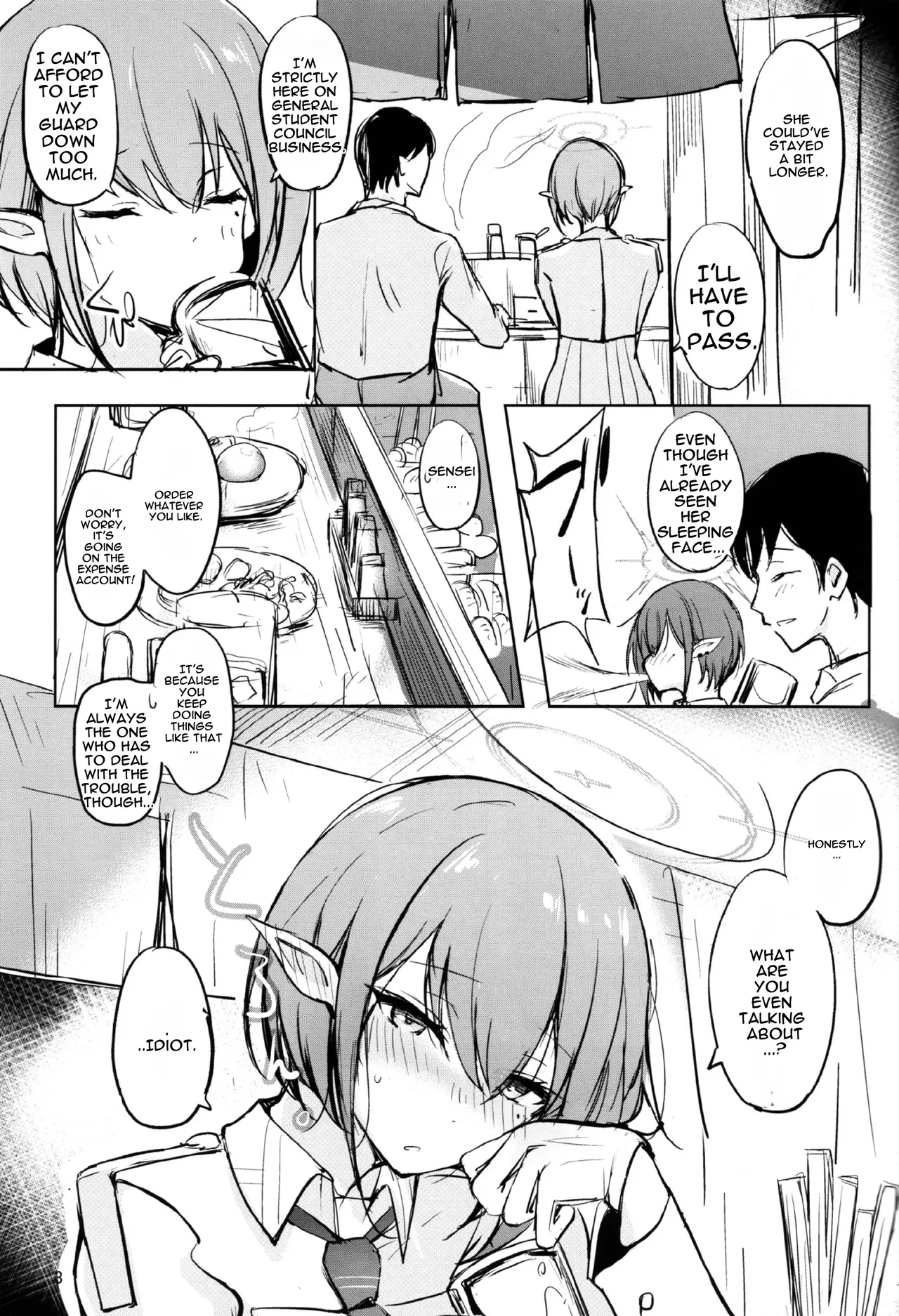 (C104) [Dream Halls! (Tsuzuri)]Chimei-teki na Kanojo(Blue Archive) [English] Page 2