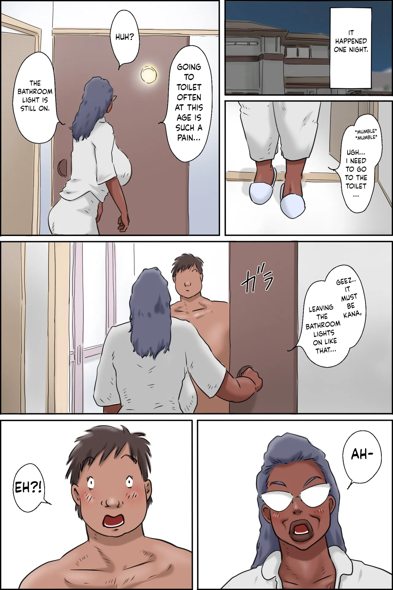 [Zenmai Kourogi]Nureru Gibo no Iru Seikatsu | Living Together WIth My Mother In Law[English] [wcombo123] Page 6
