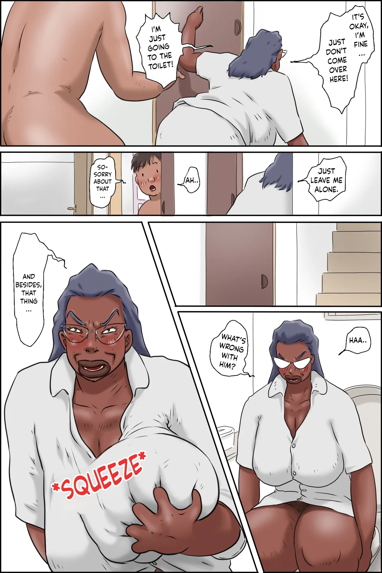 [Zenmai Kourogi]Nureru Gibo no Iru Seikatsu | Living Together WIth My Mother In Law[English] [wcombo123] Page 9