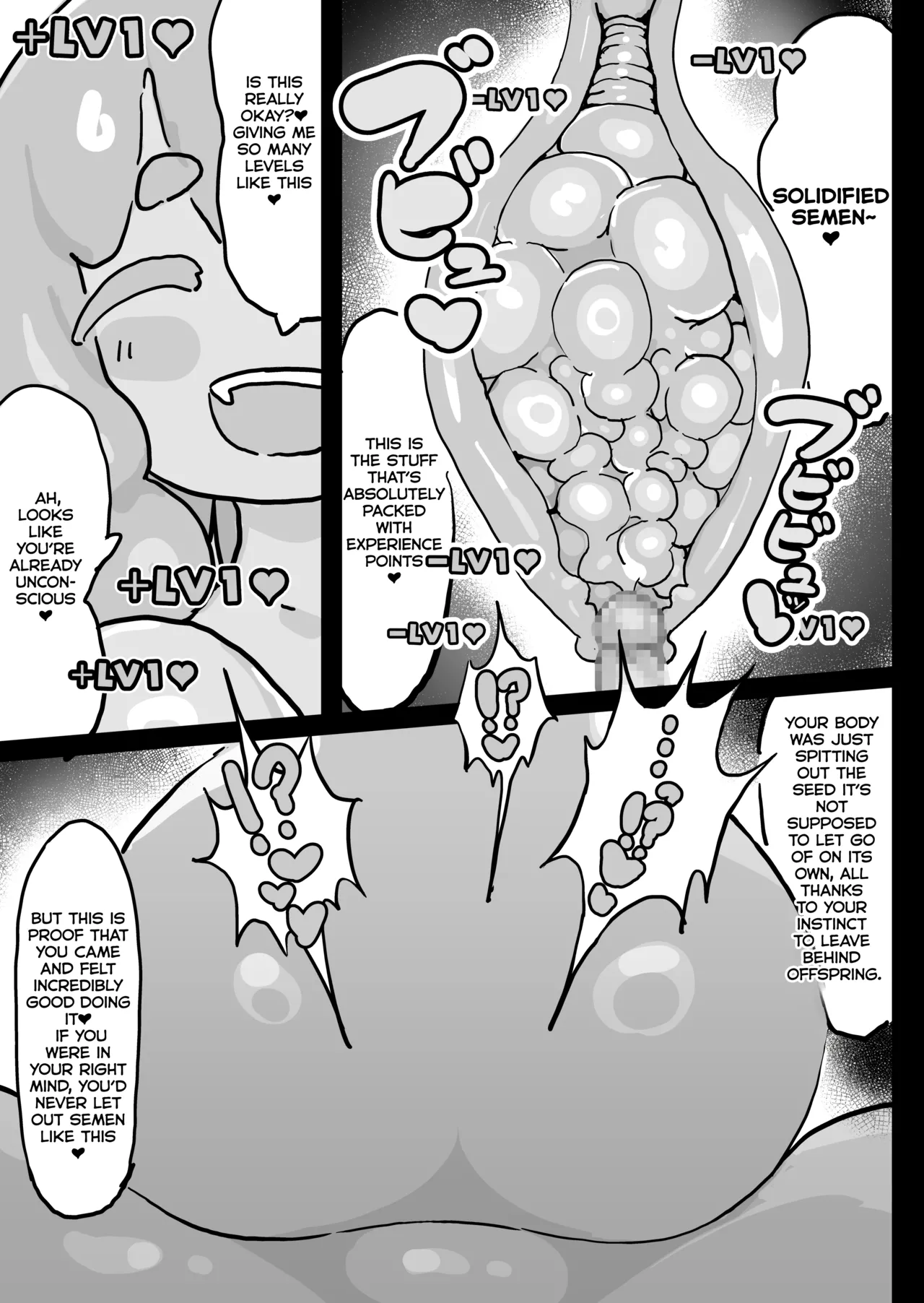 [Uraaka (Uraaka 18)]Slime Musume to Omitsugi Yuusha Maou Toubatsu Sunzen de Slime Musume ni Yararechaimashita[English] [Kumoku] Page 44