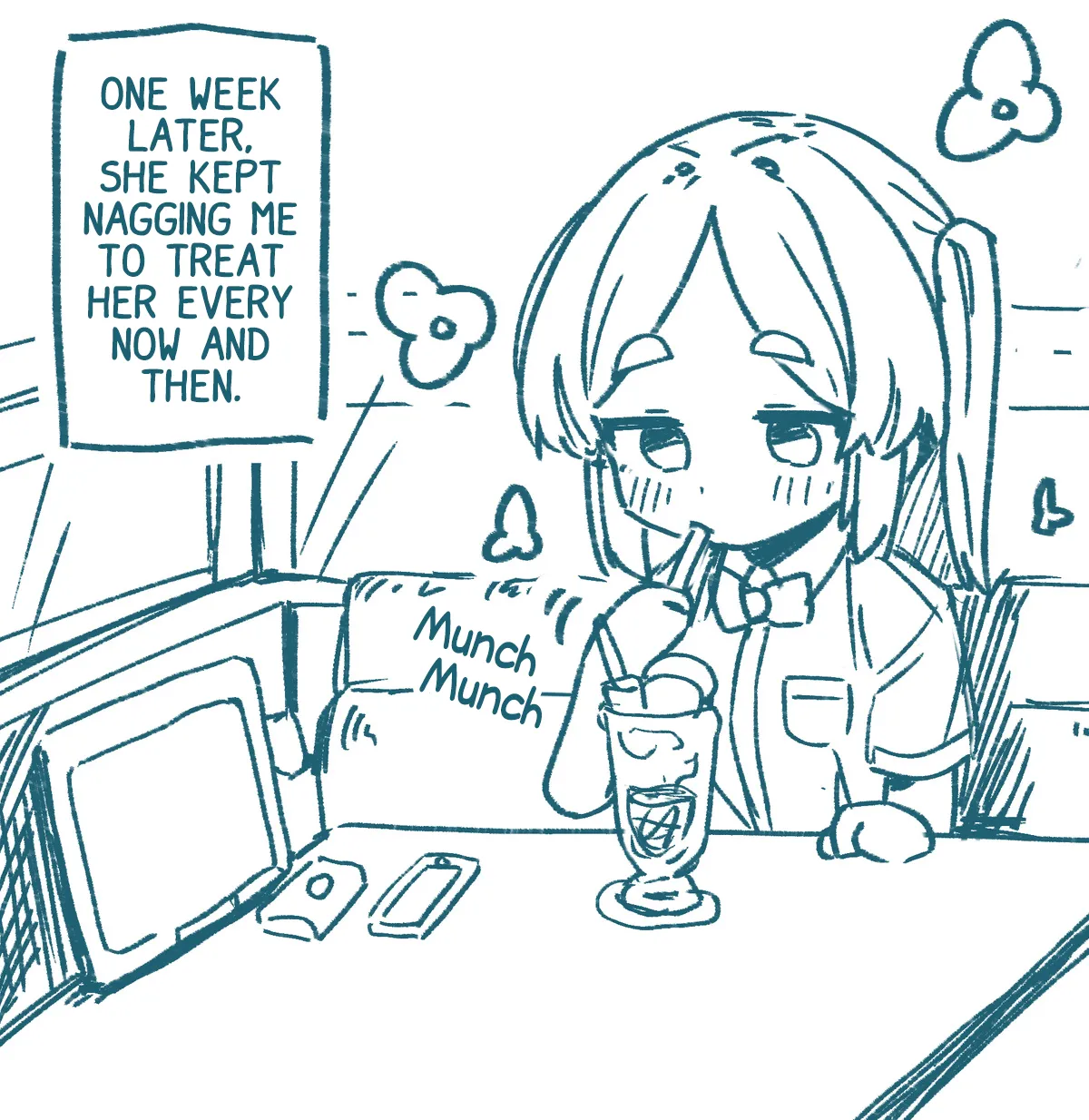 [Dobepopon]○Shori Gakari-chan | Sexual Relief-chan[English] [NudeSalad] [Ongoing] Page 12