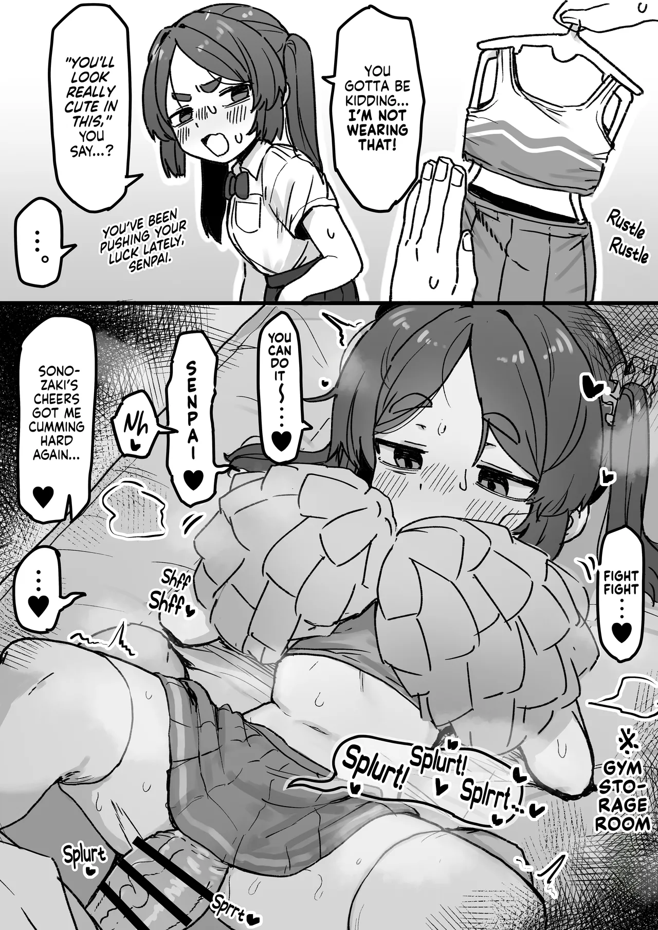 [Dobepopon]○Shori Gakari-chan | Sexual Relief-chan[English] [NudeSalad] [Ongoing] Page 13