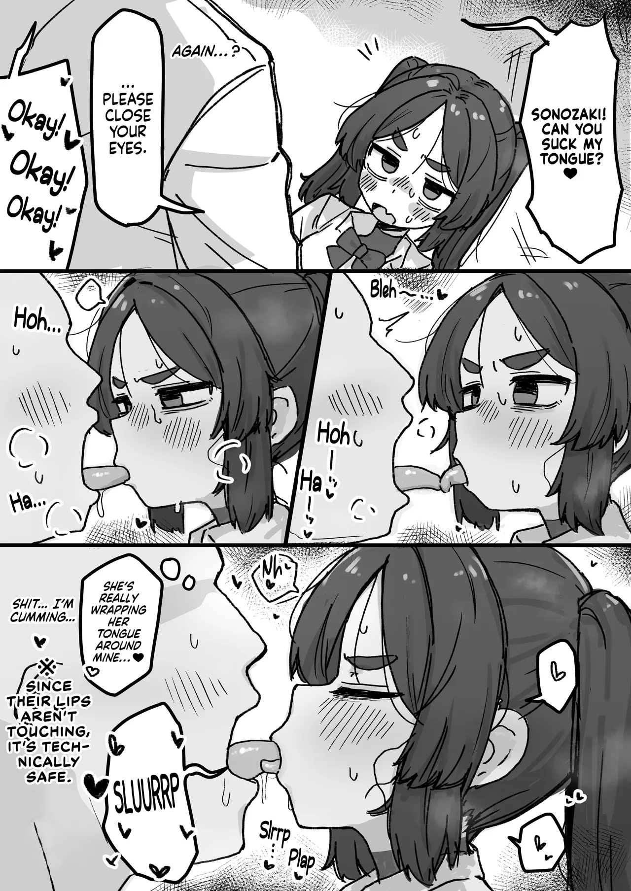 [Dobepopon]○Shori Gakari-chan | Sexual Relief-chan[English] [NudeSalad] [Ongoing] Page 23