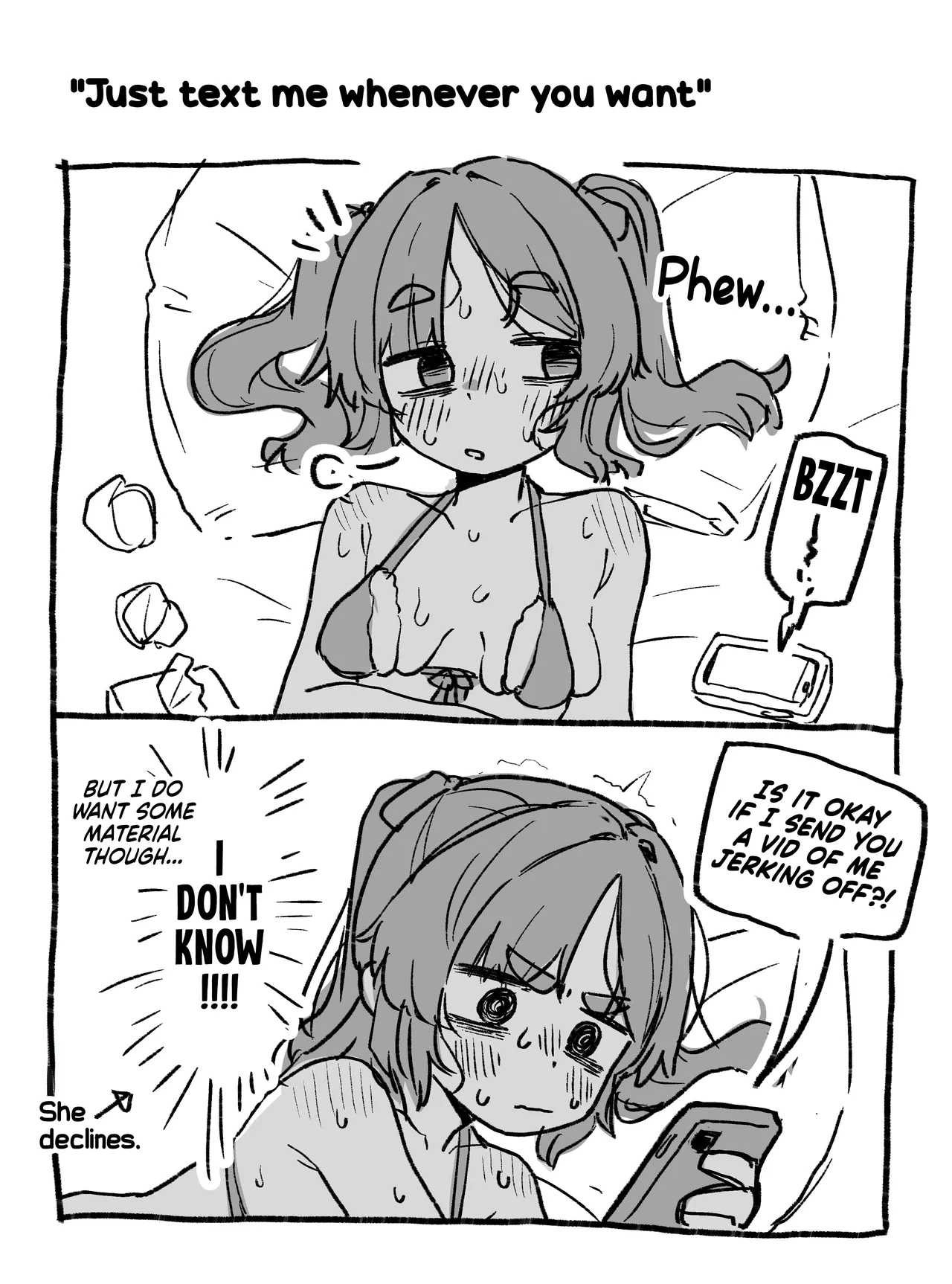 [Dobepopon]○Shori Gakari-chan | Sexual Relief-chan[English] [NudeSalad] [Ongoing] Page 32