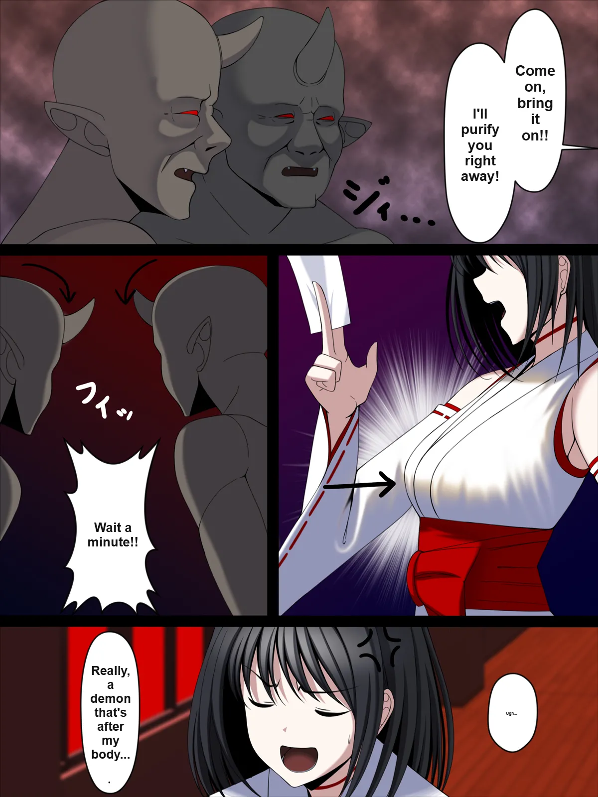 [Torobakoya]Youma Jutai!! Gomen ne Senpai... Watashi, Tsuyoi Ko ga Umitai no[English] Page 6