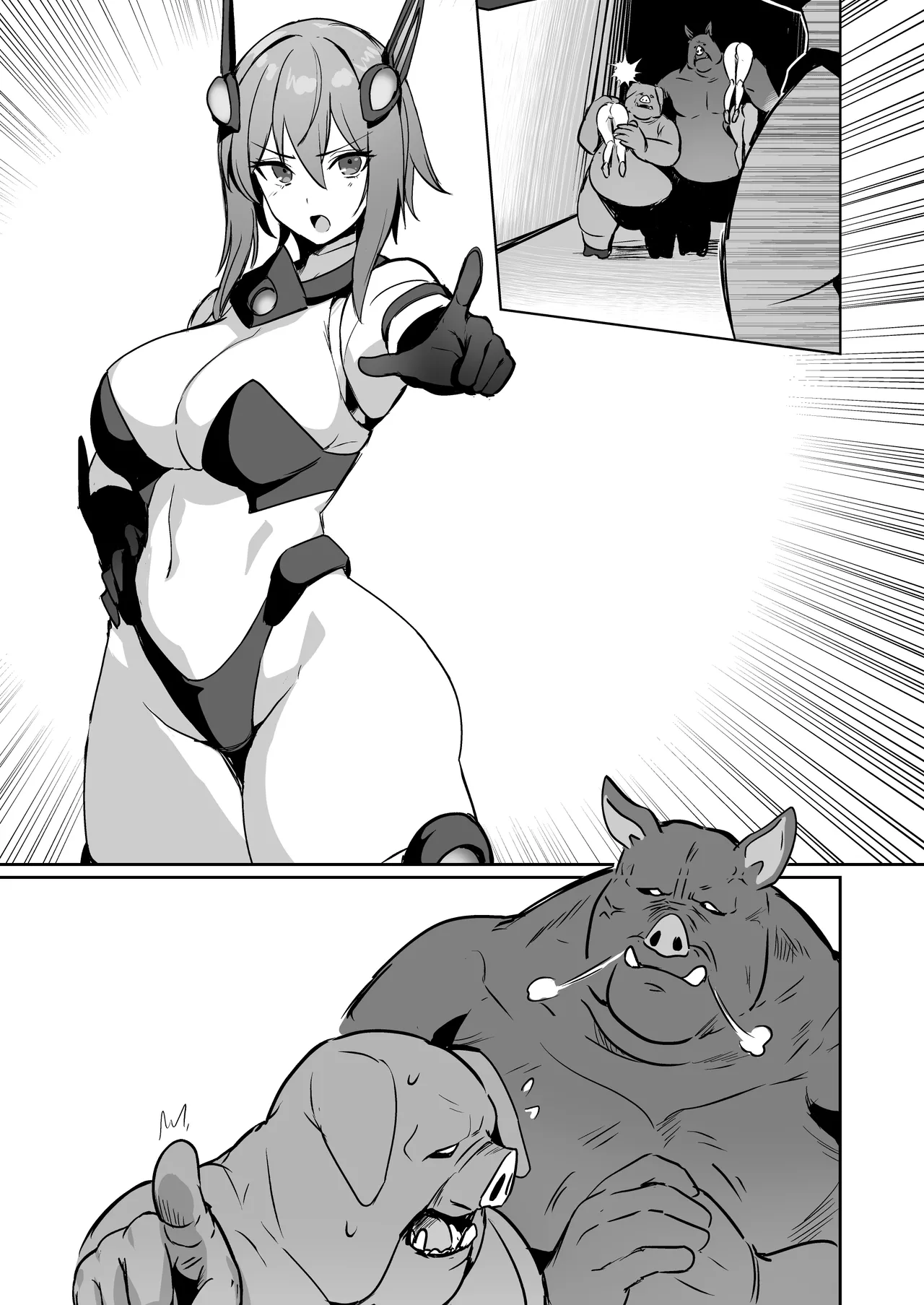 [Suichuu White (Calpish)]Seigi no Futanari Hiroin Futaboshi Kamihime Elixir Kyotama-ka Haiboku Page 25