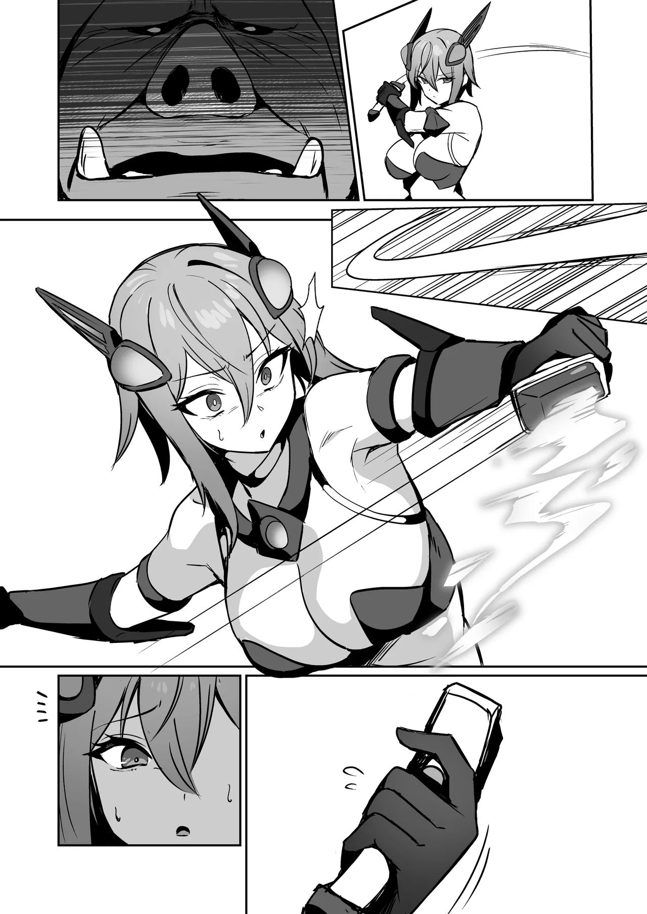 [Suichuu White (Calpish)]Seigi no Futanari Hiroin Futaboshi Kamihime Elixir Kyotama-ka Haiboku Page 28