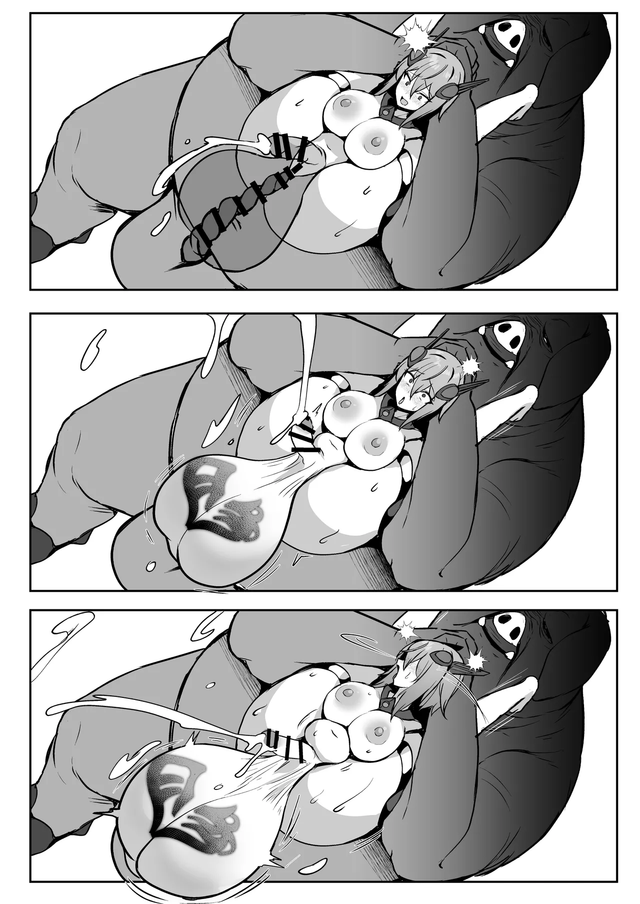 [Suichuu White (Calpish)]Seigi no Futanari Hiroin Futaboshi Kamihime Elixir Kyotama-ka Haiboku Page 36