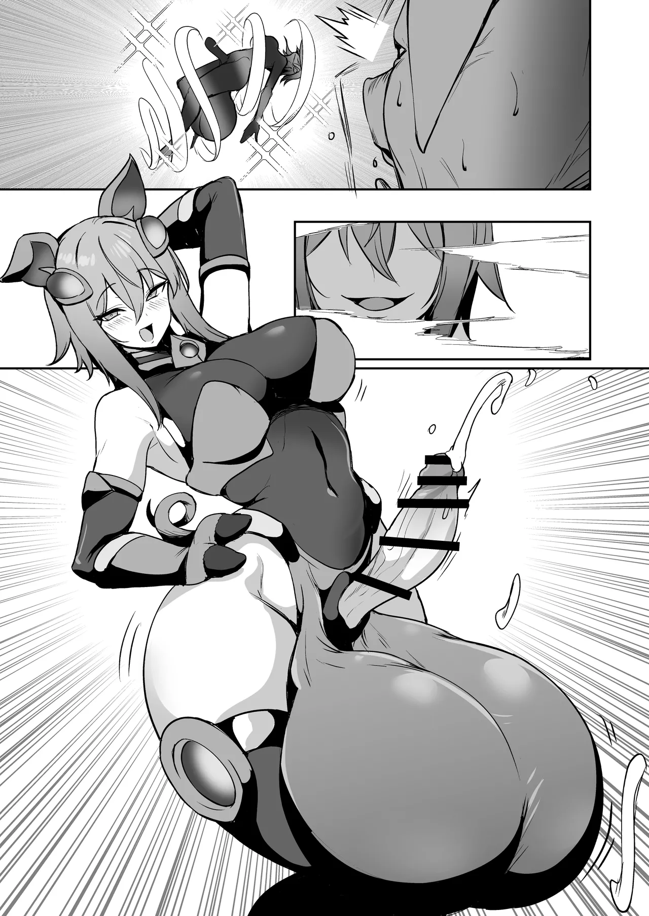 [Suichuu White (Calpish)]Seigi no Futanari Hiroin Futaboshi Kamihime Elixir Kyotama-ka Haiboku Page 39