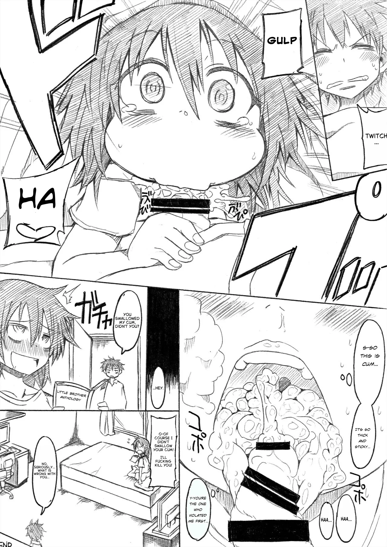 (C85) [GOD Ryokutya (Bu-chan)]Otouto no Futon ni Shinobikonde mita.(Watashi ga Motenai no wa Dou Kangaetemo Omaera ga Warui!)  [English] Page 6