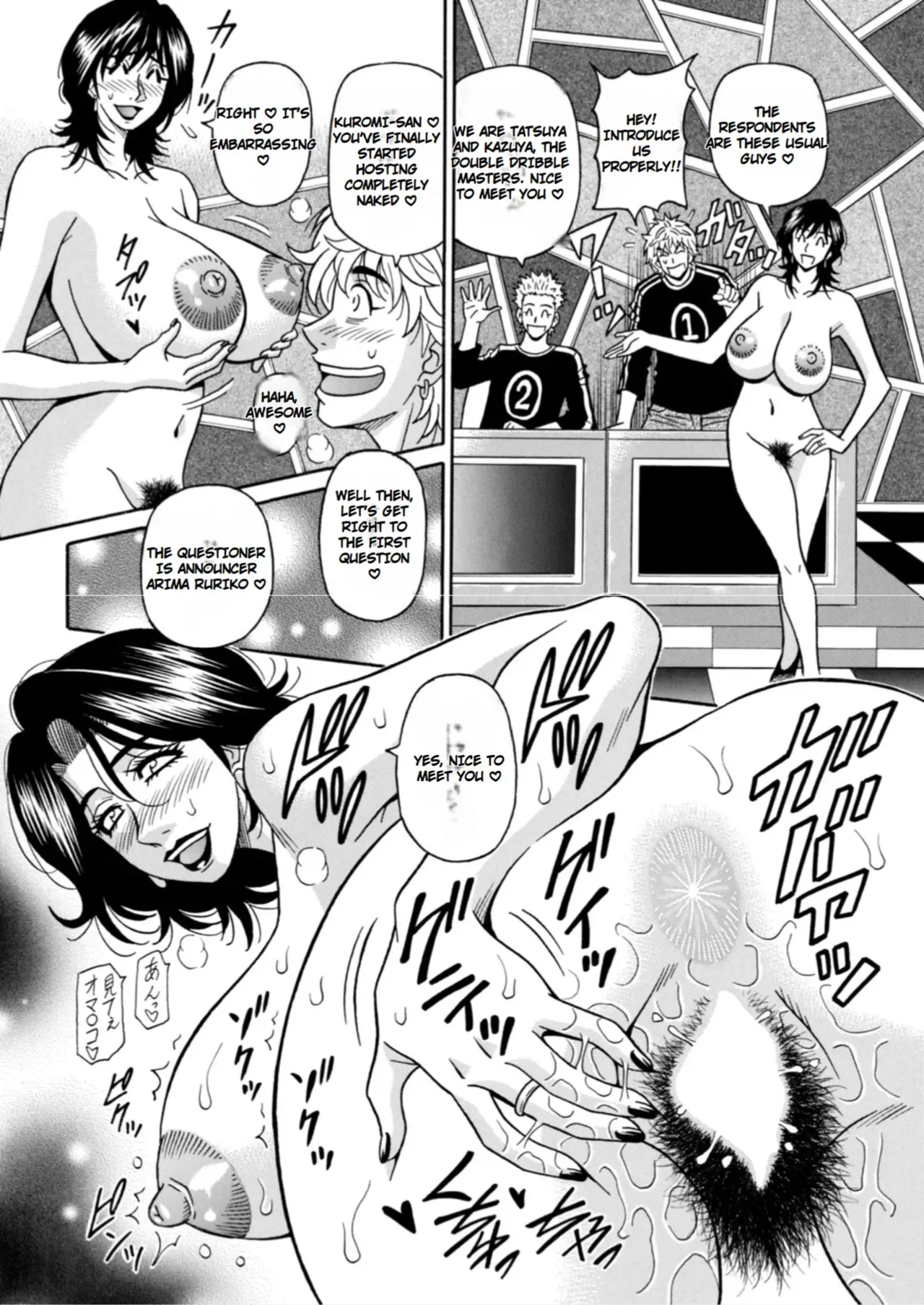 [Ozaki Akira]Miboujin Ana Ruriko no Hinichijuu - The Extraordinary Life of Widow Announcer Ruriko[English] Page 172