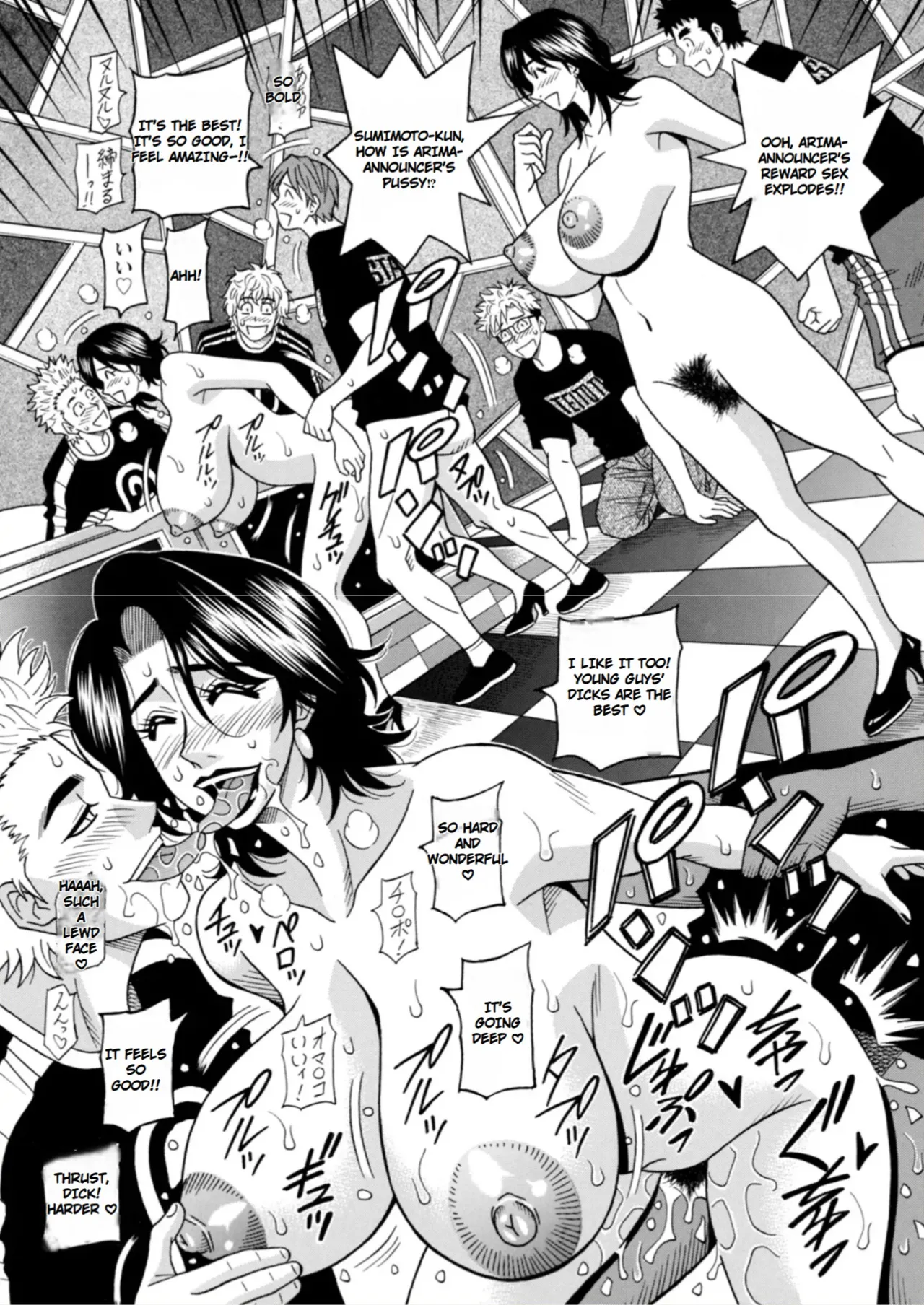 [Ozaki Akira]Miboujin Ana Ruriko no Hinichijuu - The Extraordinary Life of Widow Announcer Ruriko[English] Page 179