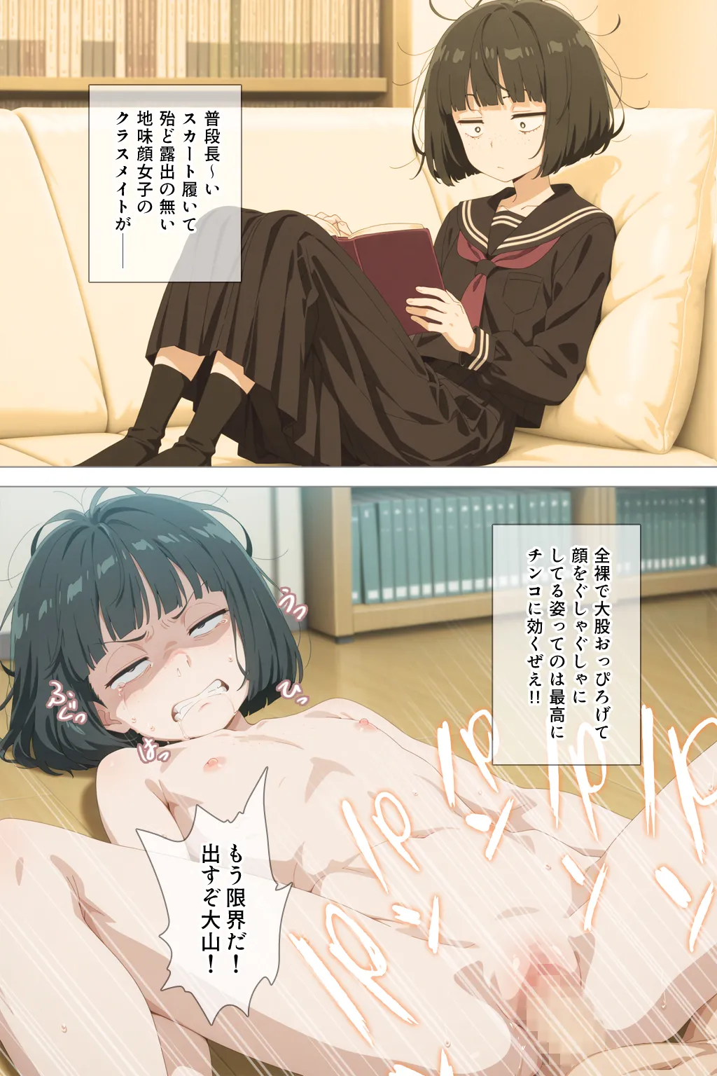 The pathetic end of a guy like me, who knocked up a plain-faced, scrawny girl I only dated because I was desperate to get laid[Japan] [AI Generated] Page 22