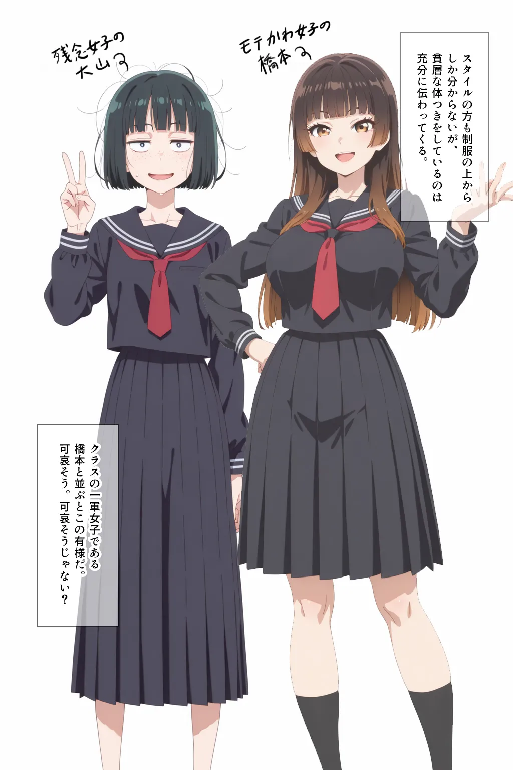 The pathetic end of a guy like me, who knocked up a plain-faced, scrawny girl I only dated because I was desperate to get laid[Japan] [AI Generated] Page 3