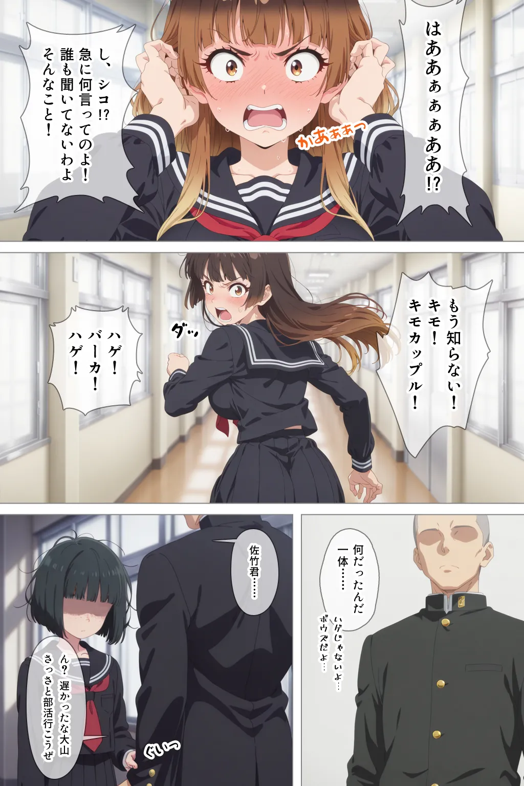 The pathetic end of a guy like me, who knocked up a plain-faced, scrawny girl I only dated because I was desperate to get laid[Japan] [AI Generated] Page 37