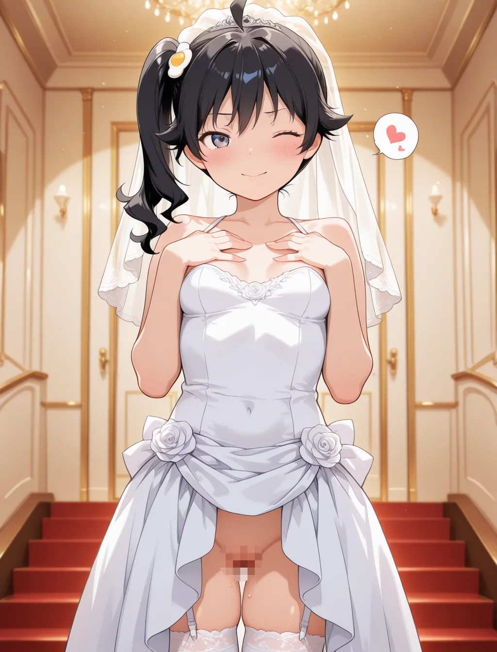 [Dropchan]Coslove Hiroine Karen＆Tsukihi(Bakemonogatari) [AI Generated] Page 129