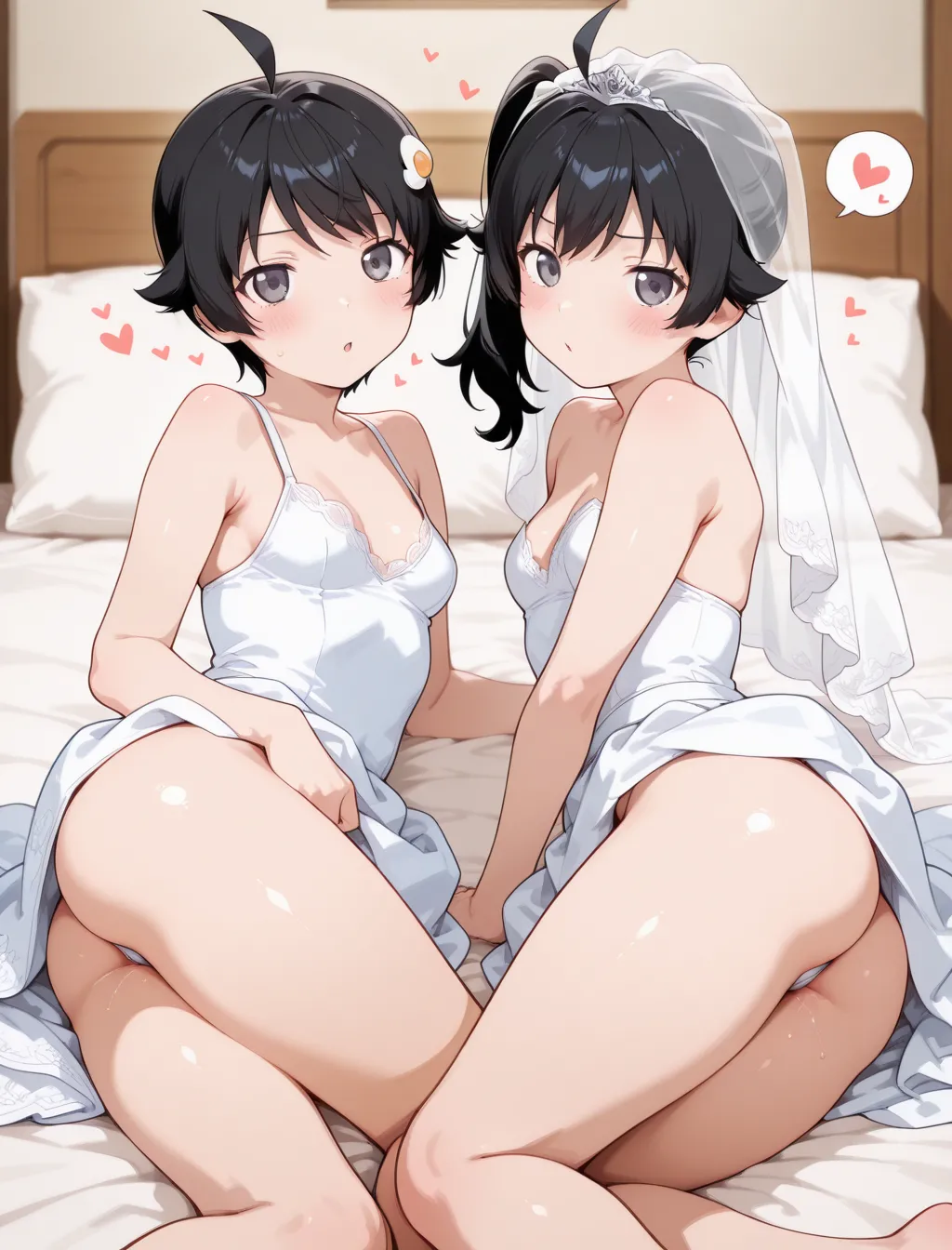 [Dropchan]Coslove Hiroine Karen＆Tsukihi(Bakemonogatari) [AI Generated] Page 220