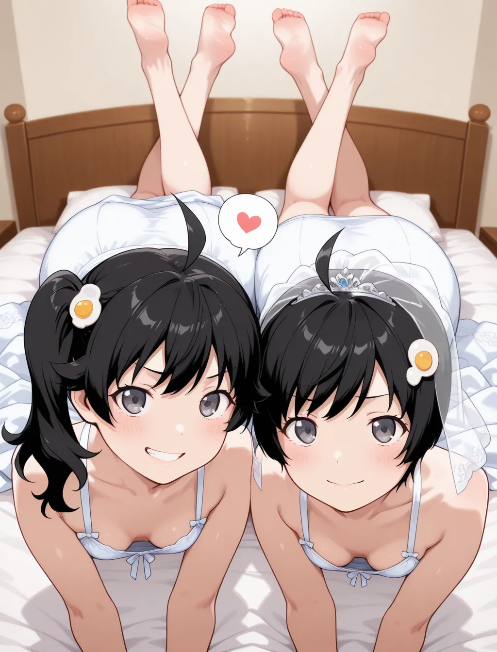 [Dropchan]Coslove Hiroine Karen＆Tsukihi(Bakemonogatari) [AI Generated] Page 222