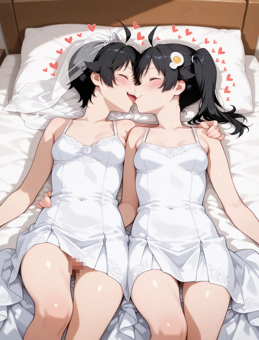 [Dropchan]Coslove Hiroine Karen＆Tsukihi(Bakemonogatari) [AI Generated] Page 224