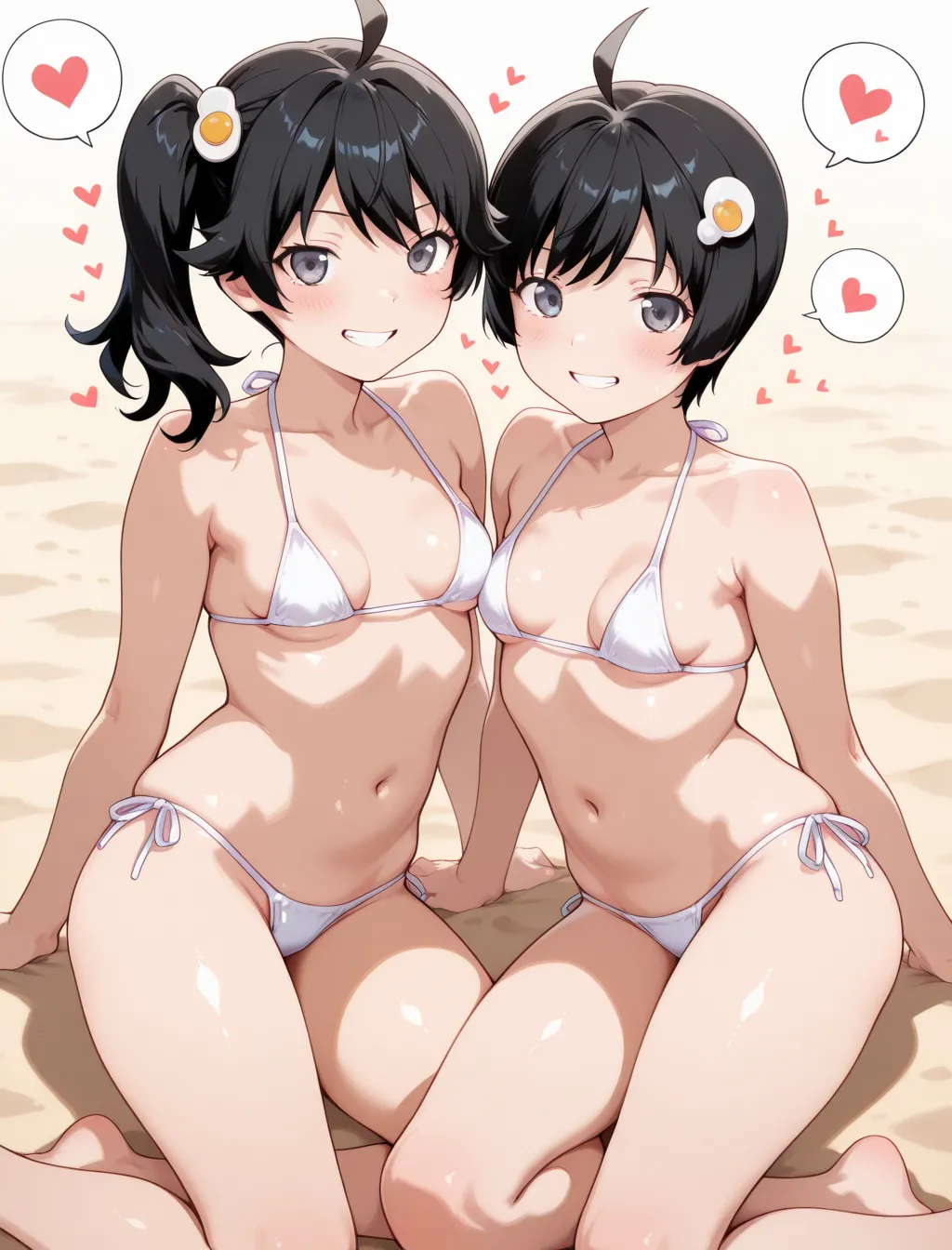 [Dropchan]Coslove Hiroine Karen＆Tsukihi(Bakemonogatari) [AI Generated] Page 344