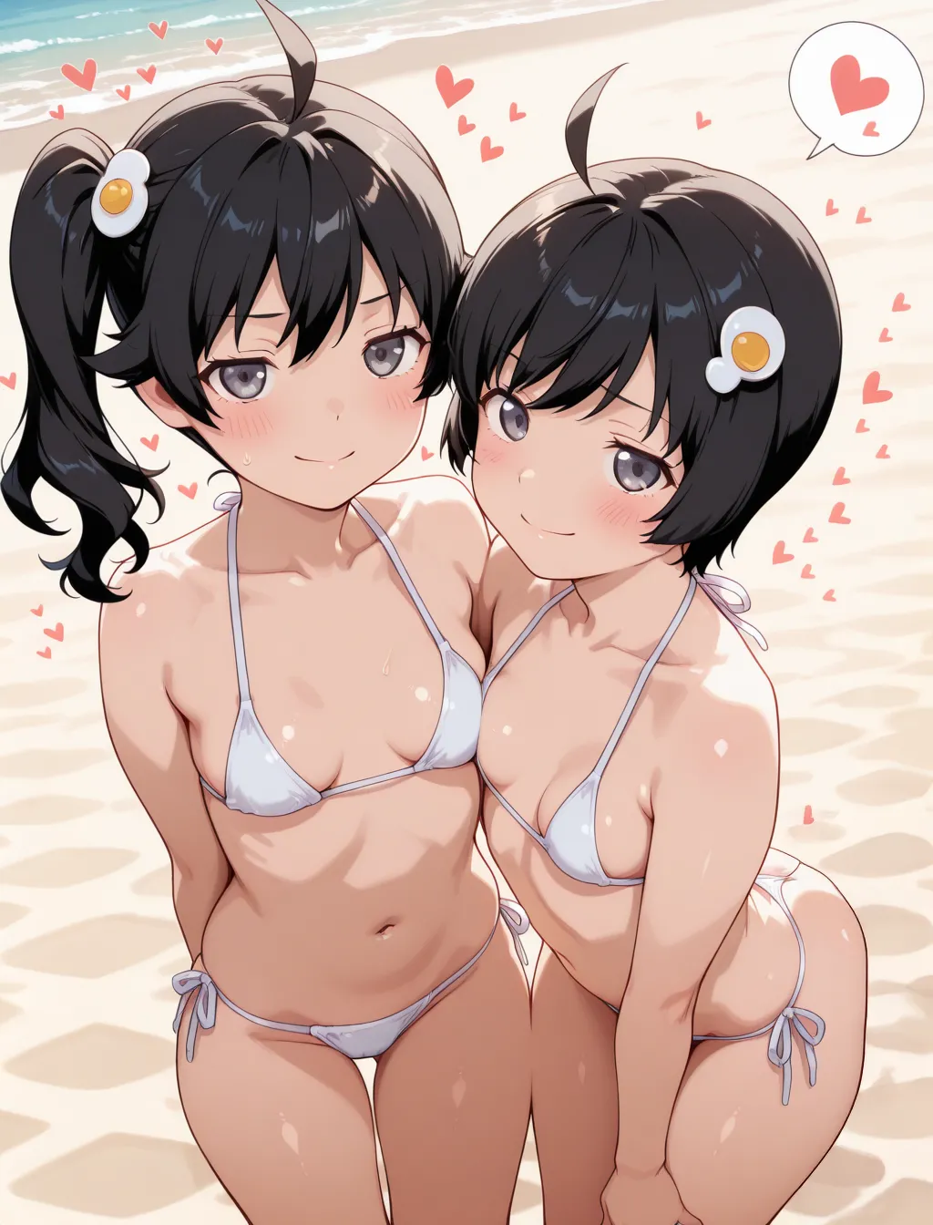 [Dropchan]Coslove Hiroine Karen＆Tsukihi(Bakemonogatari) [AI Generated] Page 347