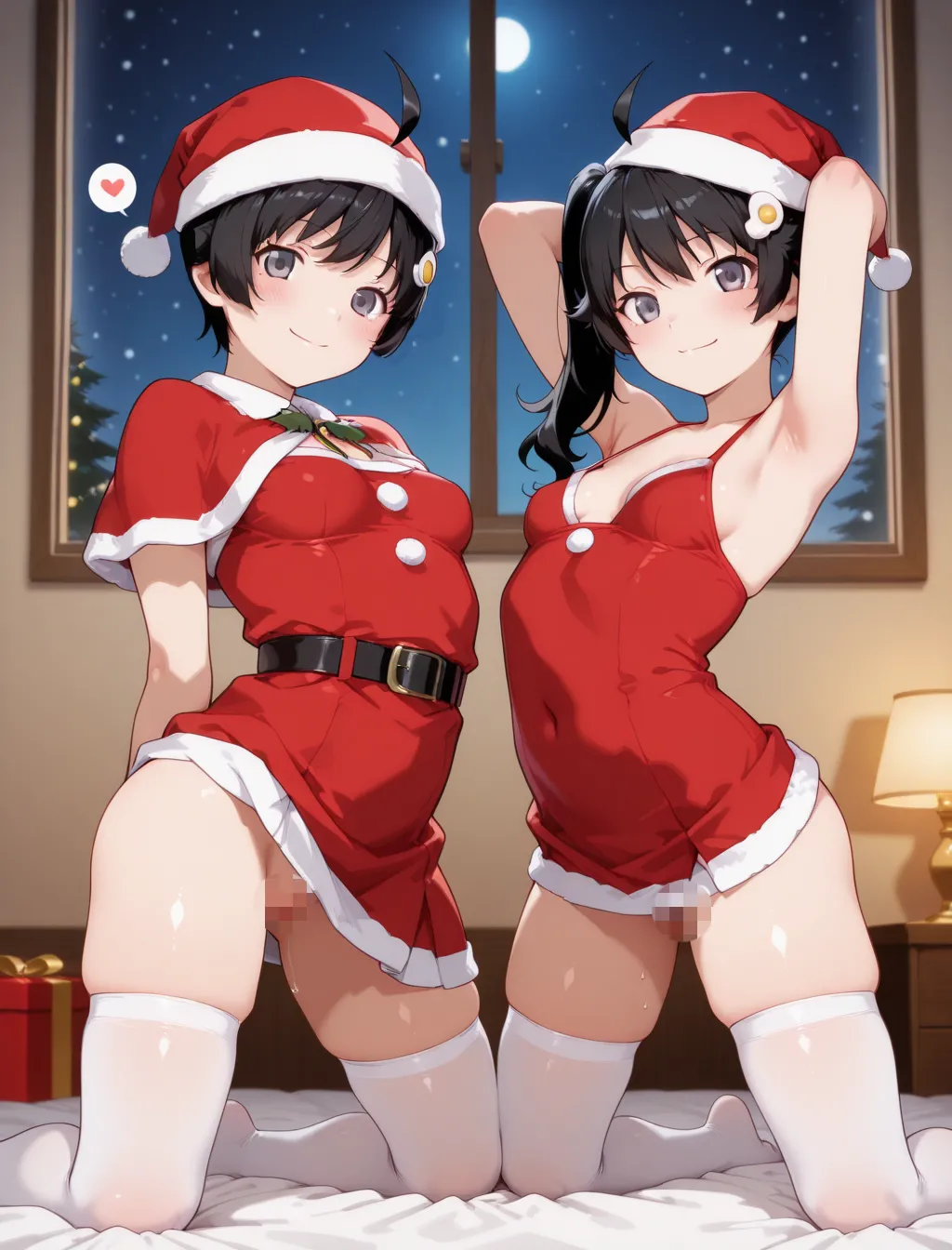 [Dropchan]Coslove Hiroine Karen＆Tsukihi(Bakemonogatari) [AI Generated] Page 468