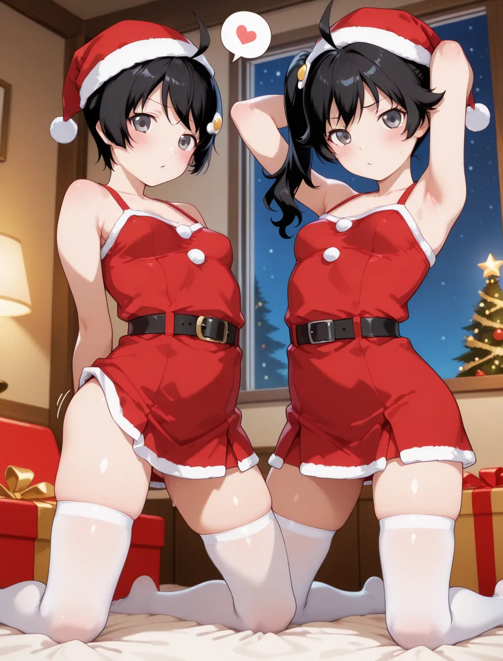 [Dropchan]Coslove Hiroine Karen＆Tsukihi(Bakemonogatari) [AI Generated] Page 469