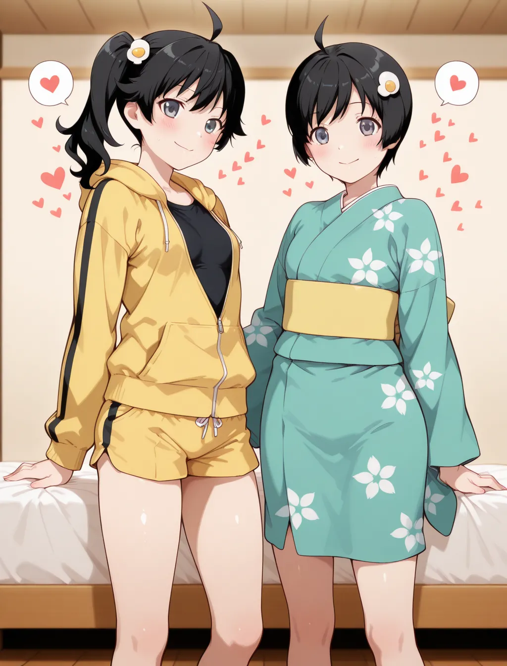 [Dropchan]Coslove Hiroine Karen＆Tsukihi(Bakemonogatari) [AI Generated] Page 92