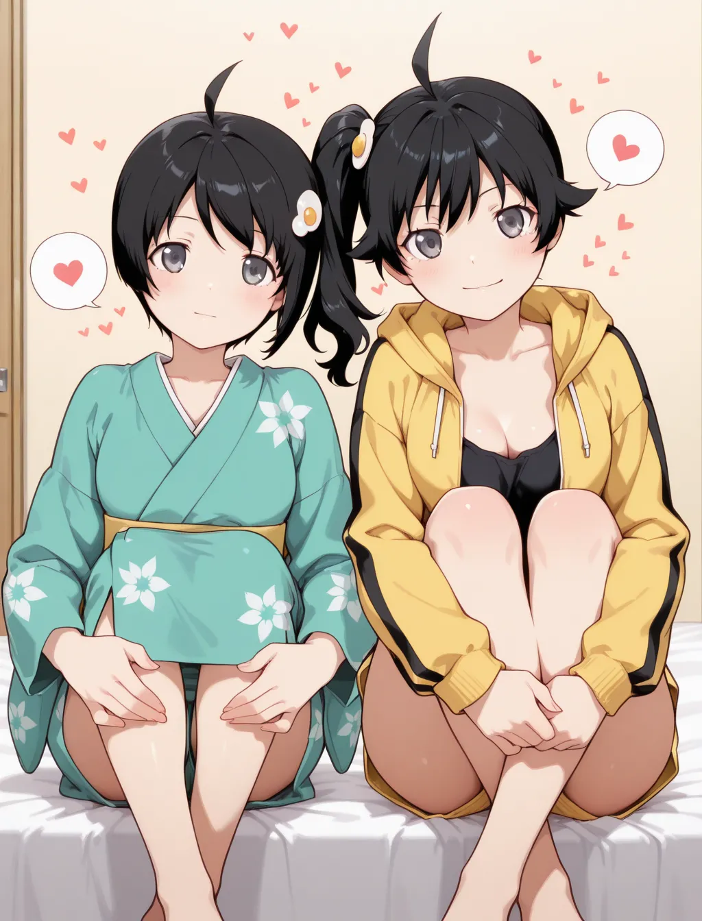 [Dropchan]Coslove Hiroine Karen＆Tsukihi(Bakemonogatari) [AI Generated] Page 94