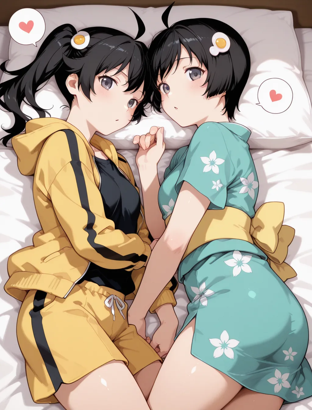 [Dropchan]Coslove Hiroine Karen＆Tsukihi(Bakemonogatari) [AI Generated] Page 96